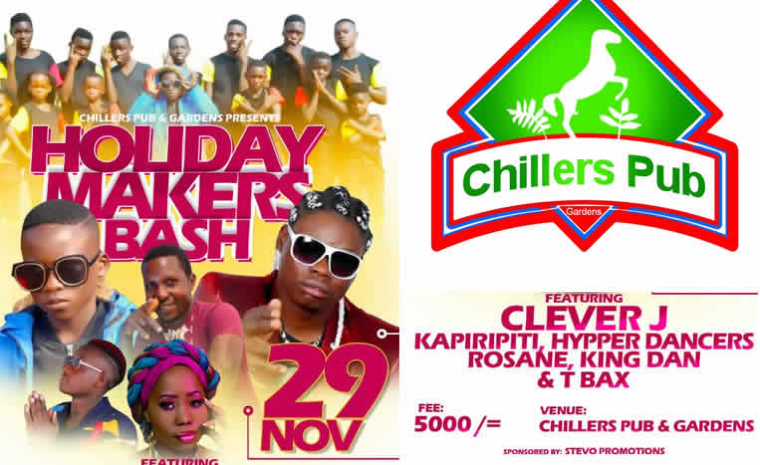 Holiday Makers Bash With Clever J and Many more artists