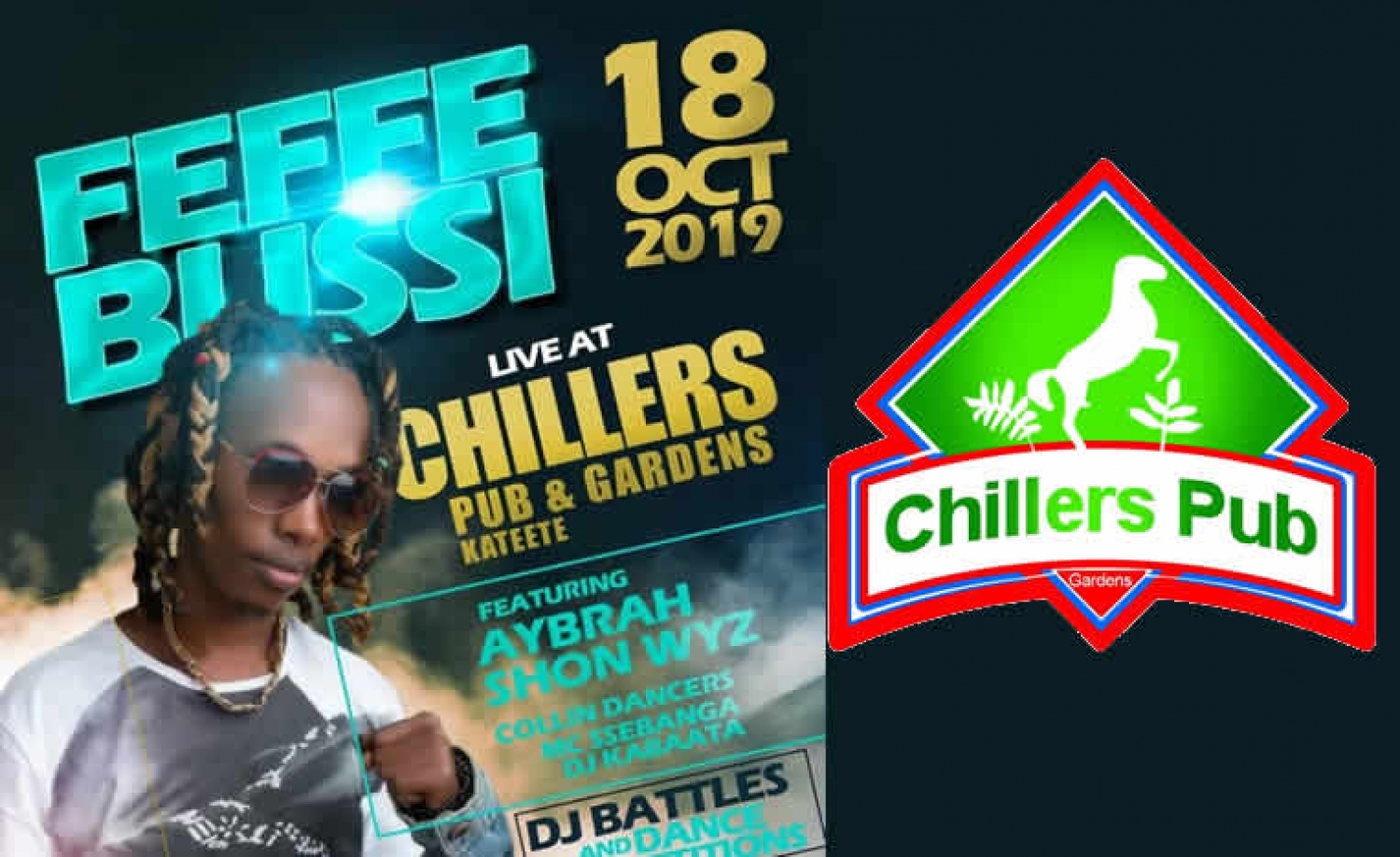 FEFFE BUSI live at Chillers on 18 October 2019